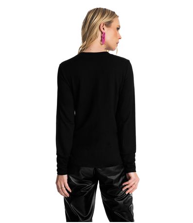 Blusão Feminino Look Back Rovitex Preto