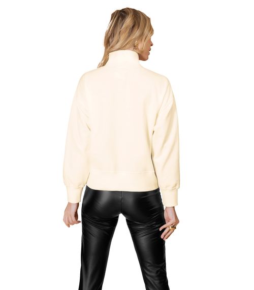 Blusão Estampado Feminino Rovitex Bege