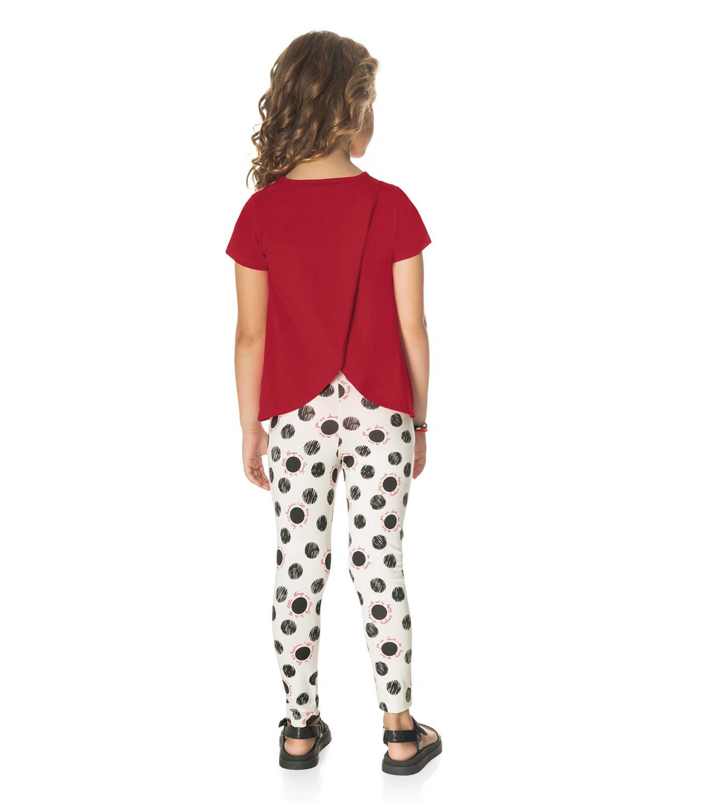 MONTE SEU KIT Legging Infantil Feminina Cores Kit 3 Peças - MalweeLegging E  Calça De Moletom InfantilRoupas Infantis: Blusas, Camisetas e mais