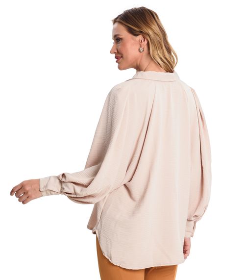 Camisa Manga Longa Endless Bege