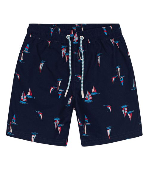 Bermuda Infantil Masculina Trick Nick Azul