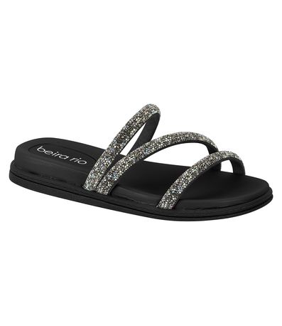 Tamanco Flatform Preto Beira Rio Feminino