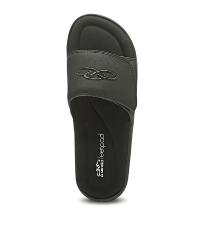 Chinelo Slide Olympikus Melbourne Preto Masculino