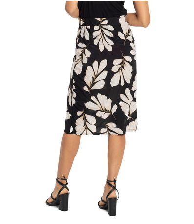 Saia Midi Liganete Strong Rovitex Preto