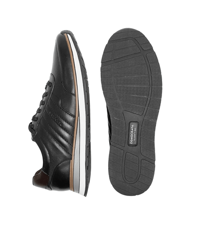Sapatênis Esportivo Democrata Denim Grow Hi-Soft 32 Preto