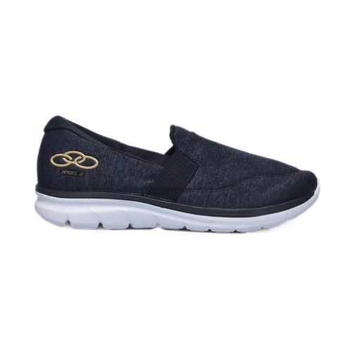 Tênis Olympikus Angel 3 Preto e Dourado Feminino