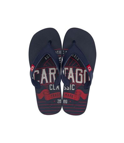 Chinelo de Dedo Cartago Classic Azul Masculino