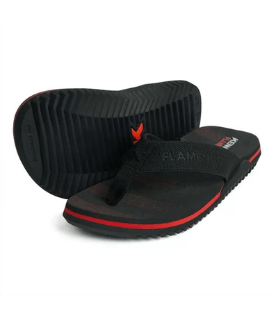 Chinelo de Dedo Kenner DTL Preto e Vermelho Masculino