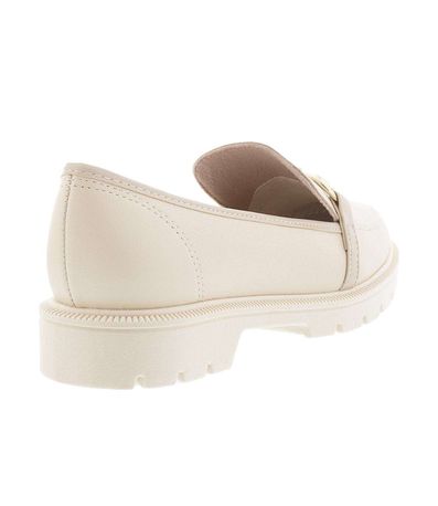 Sapato Mocassim Beira Rio Branco Feminino