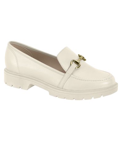 Sapato Mocassim Beira Rio Branco Feminino