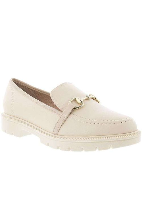 Sapato Mocassim Beira Rio Branco Feminino