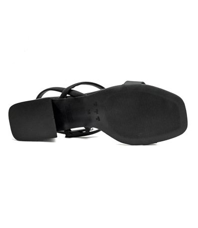 Sandália Salto Bebece Preto Feminino