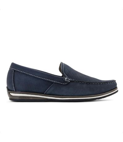 Sapato Mocassim Democrata Ted Azul Masculino
