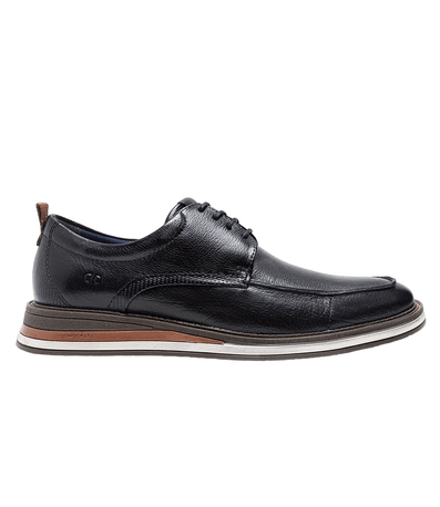 Sapato Casual Democrata Type Preto  Masculino