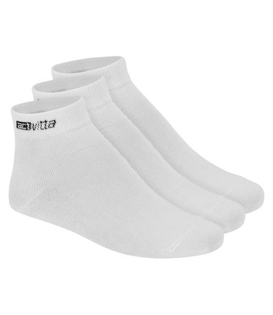Meia Actvitta Tripack Branco Cano Curto Masculino