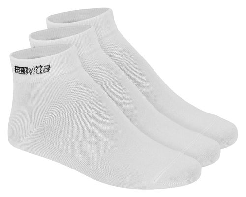 Meia Actvitta Tripack Branco Cano Curto Masculino