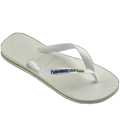 Chinelo Havaianas Brasil 2024 Branco Masculino