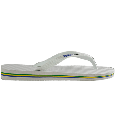 Chinelo Havaianas Brasil 2024 Branco Masculino