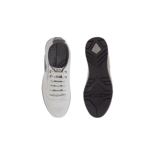 Sapatênis Casual Pegada Branco e Musgo Masculino