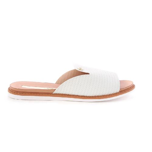 Tamanco Flats Moleca Branco Feminino