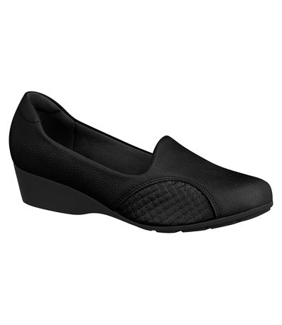Scarpin Anabela Modare Preto Feminino