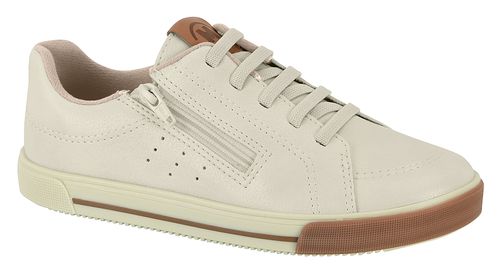 Sapatenis Casual Molekinho Branco Off Juvenil Masculino