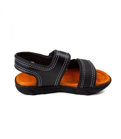 Sandália Papete Molekinho Preto Infantil