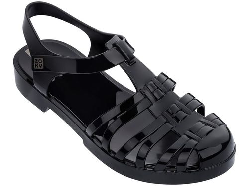 Sandália Zaxy Be Yourself Preto Feminino