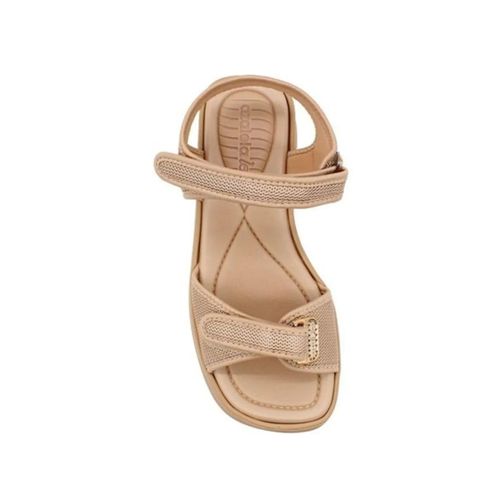 Sandália Zaxy Be Yourself Rosa Floral Feminino