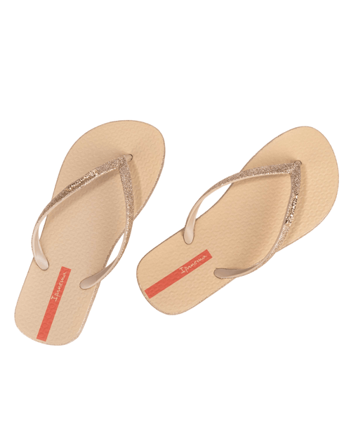 Chinelo Dedo Ipanema Maxi Glow Bege Feminino