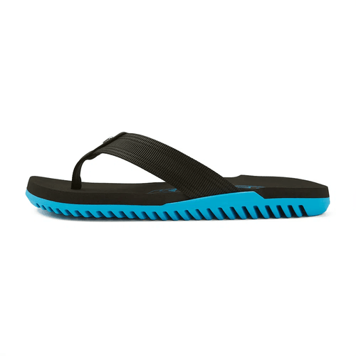 Chinelo de Dedo Preto e Azul Turquesa Kenner Masculino