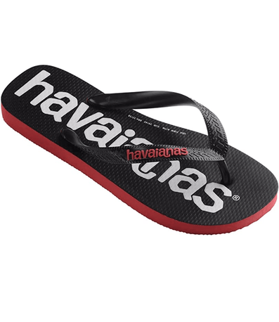 Chinelo de Dedo Logomania multicores Havaianas Masculino