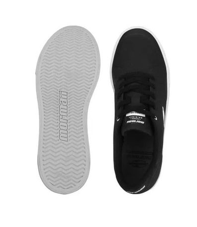 Tênis Casual Sola Caixa Mormaii Preto e Branco Masculino