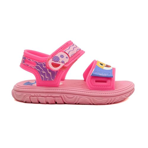 Sandália Papete Grendene Kids Baby Shark Rosa Feminino