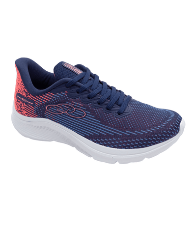Tênis Esportivo Olympikus Delta 134 Rosa e Azul Masculino