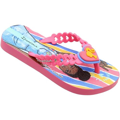 Chinelo Ipanema Barbie Style Rosa e Azul Infantil