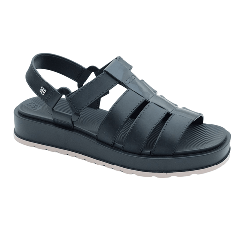 Sandália Flatform Zaxy Preta Feminina