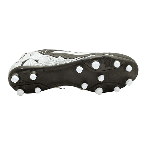 Chuteira Campo Penalty Rx Locker Preto e Branco Masculino