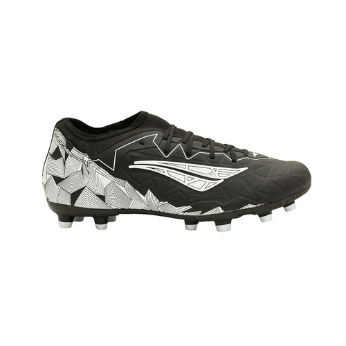 Chuteira Campo Penalty Rx Locker Preto e Branco Masculino