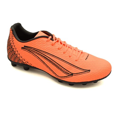 Chuteira Indoor Penalty Bravo XXll Laranja e Preto Masculino