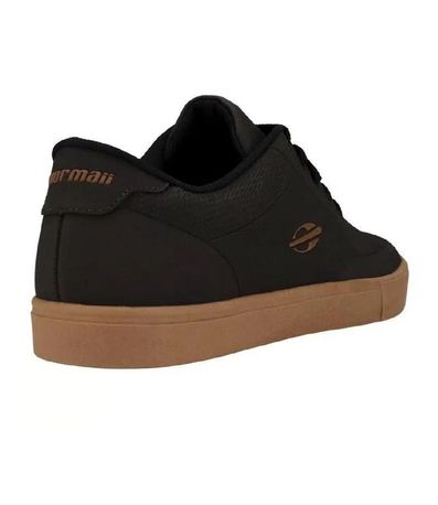 Tênis Mormaii Casual Preto e Marrom Masculino