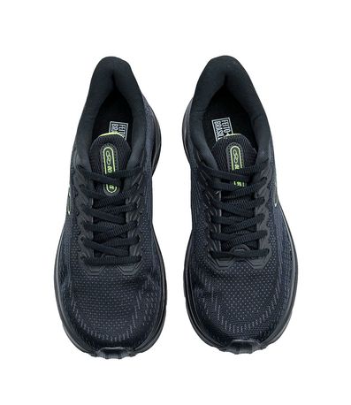 Tênis Olympikus Delta Preto e Verde Infantil Masculino