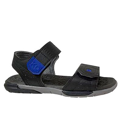 Sandália Flat Masculina Infantil Kidy Confort - Preta