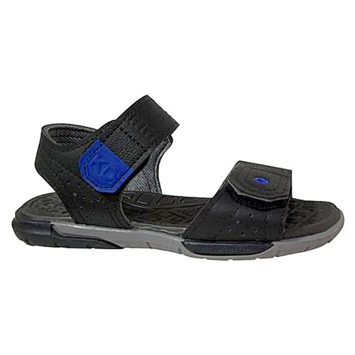 Sandália Flat Masculina Infantil Kidy Confort - Preta