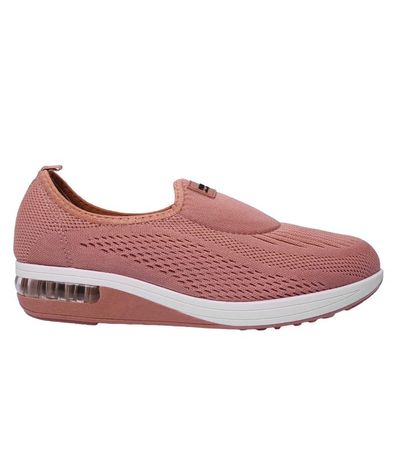 Tênis Casual Modare Tecido Conforto Bege Feminino