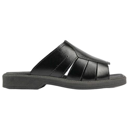 Chinelo Slide Itapuã Couro Preto Masculino