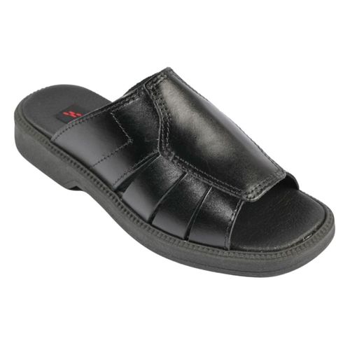 Chinelo Slide Itapuã Couro Preto Masculino