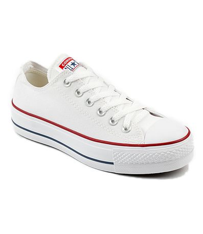 Tênis Flatform Converse All Star - Branco