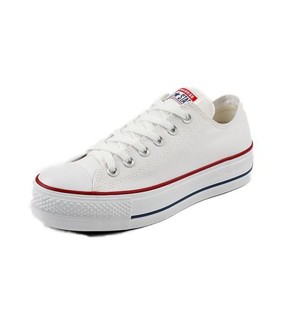 Tênis Flatform Converse All Star - Branco