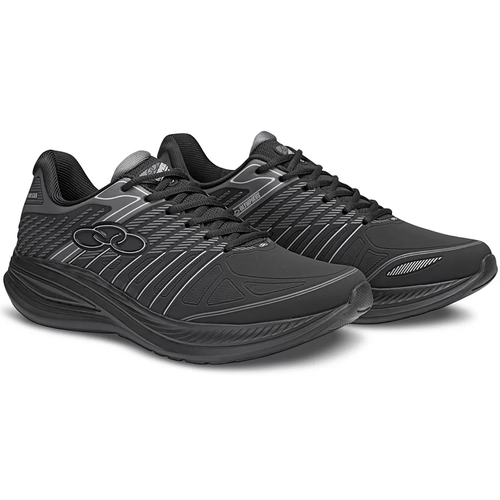 Tênis Olympikus Volcan Preto e Chumbo Masculino
